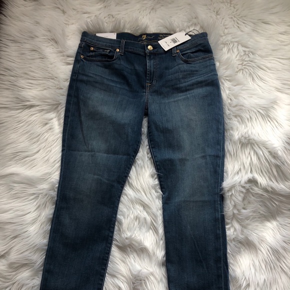 7 For All Mankind High Rise The Ankle Skinny - Picture 5 of 6